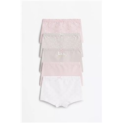 Pack 5 braguitas bóxer patitos