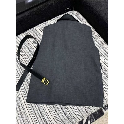 Стильный женский жилет с лацканами  Yve*s Sain*t Lauren*t