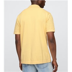 Textured Sweater Vacay Shirt