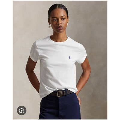 Женская футболка с коротким рукавом и вышивкой (6 цветов) РАЛЬ*Ф Л