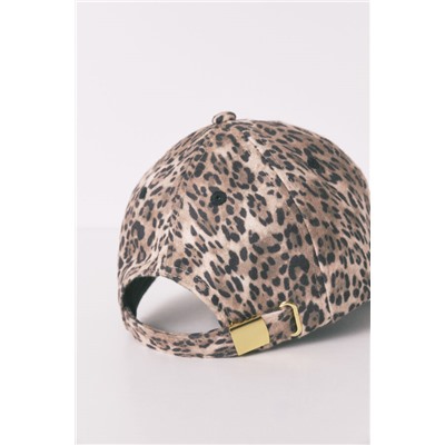 Gorra felpa animal print