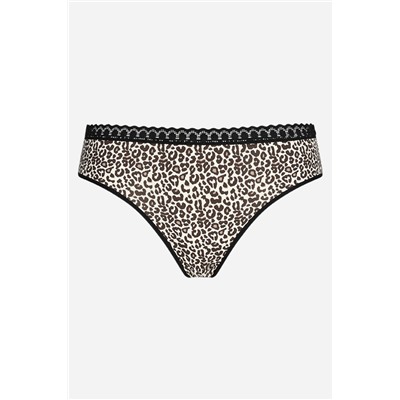 Braga clásica microfibra y  encaje