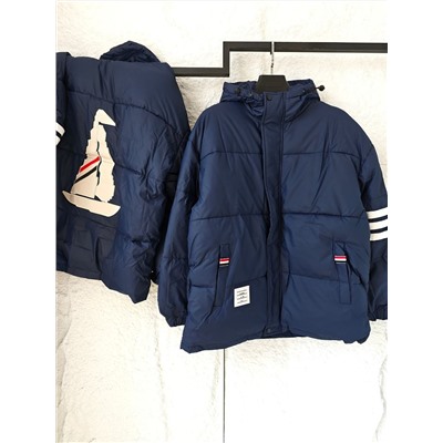 Теплый мужской пуховик