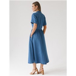 Платье из лиоцелла под деним