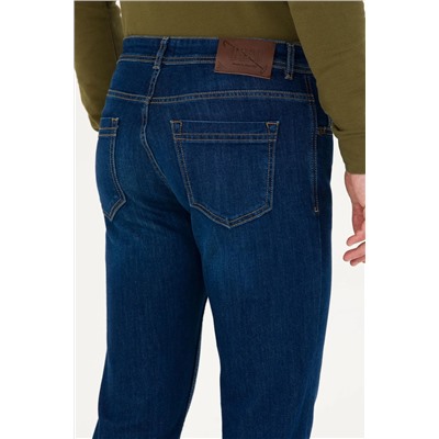 Erkek Koyu Mavi Jean Pantolon