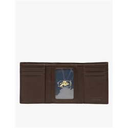 MENS LEATHER TRIFOLD WALLET