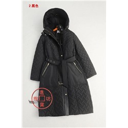 Хлопковое пальто средней длины американского бренда  Col*e Haa*n Signatur*e Quil*t   Экспорт. Цена на офиц сайте около 30.000 руб