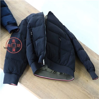 Мужской двусторонний пуховик  Tomm*y Hilfige*r   Экспорт