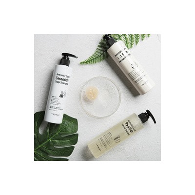 Anti-Hair Loss Oil Rich Damage Shampoo, Безсульфатный питательный шампунь с натуральными маслами  против выпадения волос