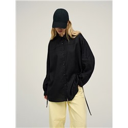 Синяя рубашка из крапивы