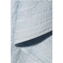 Bande 4'lü %100 Pamuk El Havlusu - Mavi/Beyaz - 30x45 cm