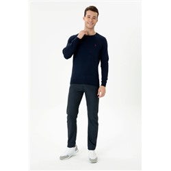 Erkek Lacivert Basic Kazak