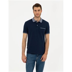 Lacivert Slim Fit Tişört