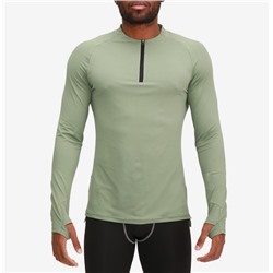 Быстросохнущая дышащая компрессионная кофта для спорта