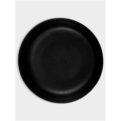 Салатник, 27х8 см, 2,5 л, фарфор P, черный, матовый, Caviar Black