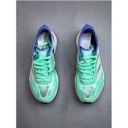 Кроссовки женские Adida*s Adizero Boston 11 Легкие и износостойкие, низкие, беговые, мятного цвета (ЛЮКС и Премиум Качества)