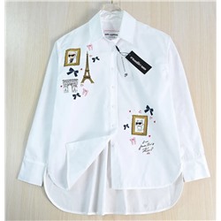 Хлопковая рубашка КАР*Л 😎