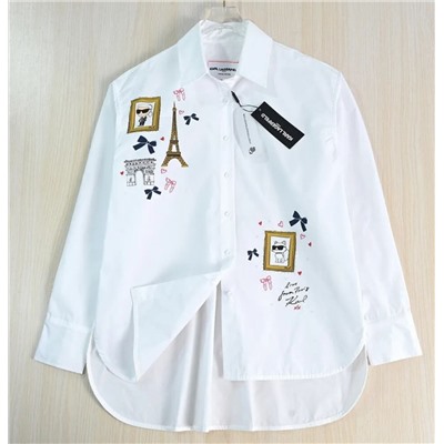 Хлопковая рубашка КАР*Л 😎