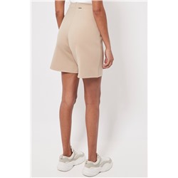 Bermudas cintura alta Beige
