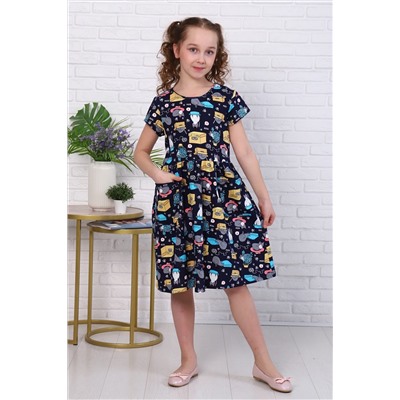 Платье Кавардак короткий рукав НАТАЛИ #926198
