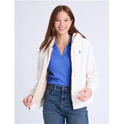 FULL ZIP FLEECE HOODIE