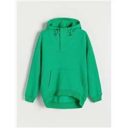 Hoodie mit Nähten
