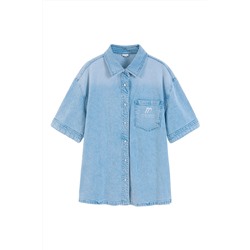 Camisa vaquera Azul claro