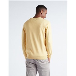 Knitted Jumper, Men, Light Yellow