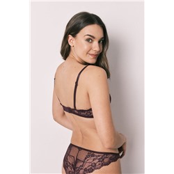 Sujetador push up encaje morado GORGEOUS