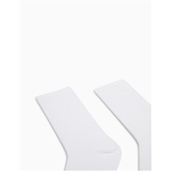 Calcetines Lisos, Hombre, Blancos