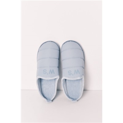 Zapatillas casa acolchadas azul