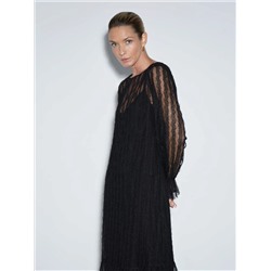 Платье миди из кружева, PL1508/lace