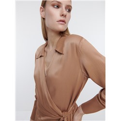 Wickelkleid aus Viskose