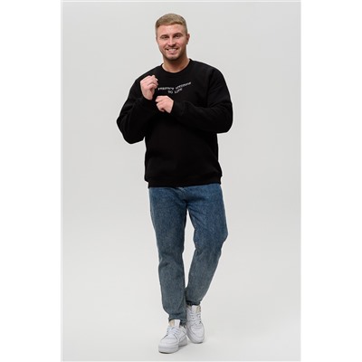 8522 Мужской свитшот оверсайз