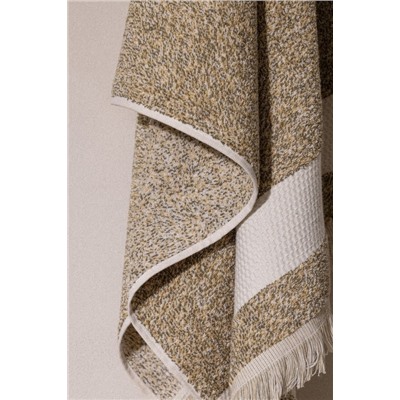 Brest %100 Pamuk Banyo Havlusu - Haki - 75x150 cm