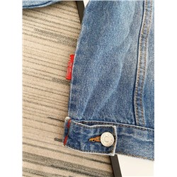 Tomm*y Hilfige*r  👕  джинсовка для мальчиков и девочек, модель oversize