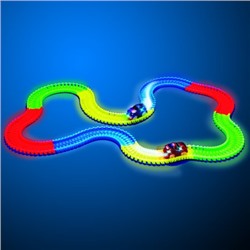 As Seen On Tv Magic Tracks-bend Flex & Glow Racetrack