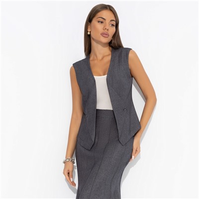 Жилет из костюмной джинсы, Дело стиля