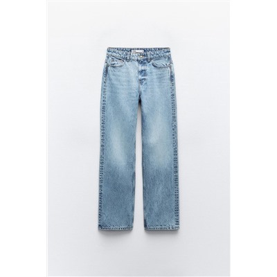 Z1975 STRAIGHT-FIT HIGH-WAIST FULL LENGTH JEANS