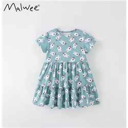 Хлопковое платье МАЛВЕ*Й (130-150)