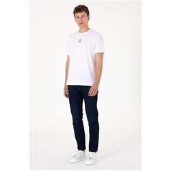 Erkek Koyu Mavi Jean Pantolon