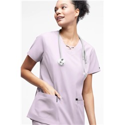 Butter-Soft Originals Women's 3-Pocket Crisscross V-Neck Scrub Top