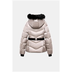 WATER-RESISTANT WINDPROOF ANORAK WITH 80% DOWN, 20% FEATHER FILLING AND RECCO® TECHNOLOGY SKI COLLECTION, CHARACTERISTICS