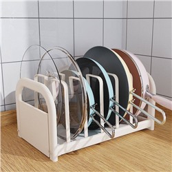 Классный органайзер для хранения крышек, сковородок и кастрюль