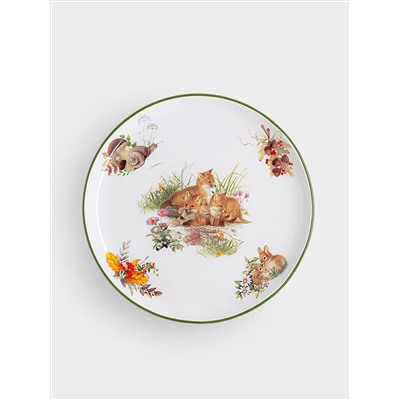 Набор, 3 пр, тарелка 18 см, салатник 13 см, кружка 200 мл, Лисята