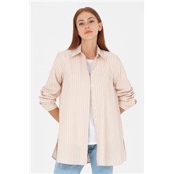 Kadın Camel Uzun Kollu Tunik