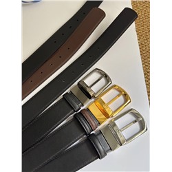 Мужской двухсторонний ремень в деловом стиле  Ermenegild*o Zegn*a