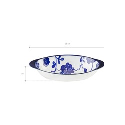 Rêve Bleu Angers New Bone China Kulplu Tabak