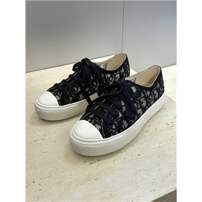 Кеды с ажурной сеткой на толстой подошве 3 цвета ДИО*Р