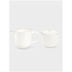 Набор, сахарница и молочник, 300 мл, Кашемир Gold